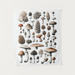 Tenture Cluster de champignons enchâssés