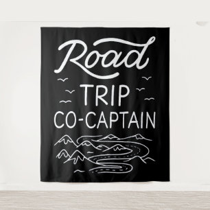 Tenture Cocapitaine de road trip I