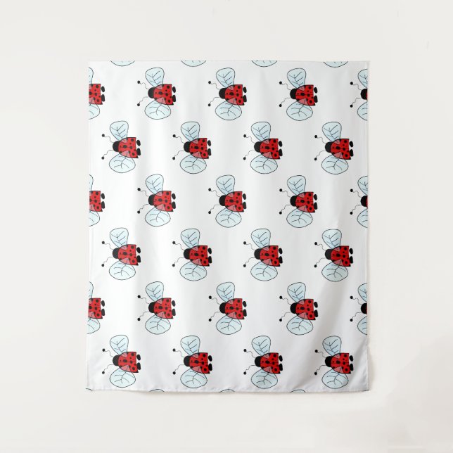 Tenture Coccinelle (Devant)
