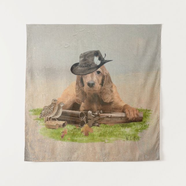 Tenture Cocker Spaniel (Devant)