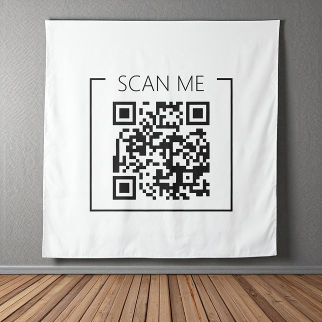 Tenture Code QR Minimaliste Moderne Analysez Mon Entrepris (Créateur téléchargé)