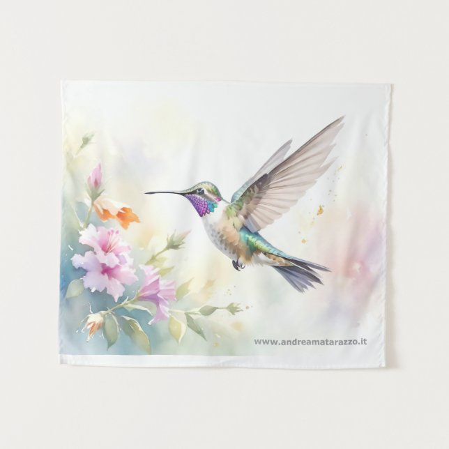 Tenture Colibri (Devant (Horizontal))