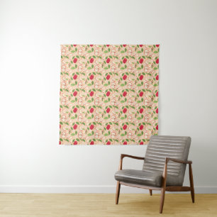 Tenture Collection de Motifs de paniers de fruits - Pommes