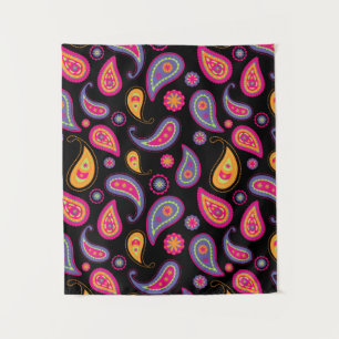 Tenture Coloré Paisley sans couture Motif