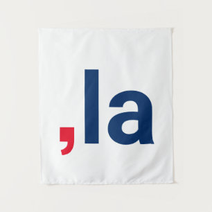Tenture Comma La kamala drôle prononciation patriotique