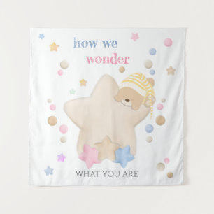 Tenture Comment nous nous demandons Teddy Bear Tapest de r