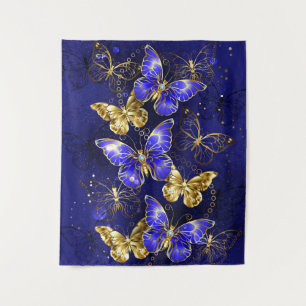 Tenture Composition avec papillons Sapphire