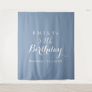 Tenture Conception de fête d'anniversaire en typographie m