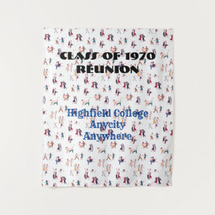 Tenture Contexte de l'événement Jiving\Bopping - texte mod