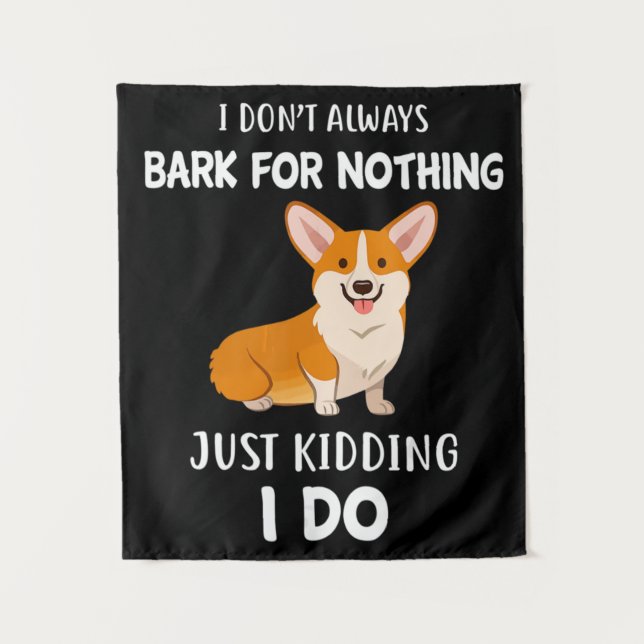 Tenture Corgi (Devant)