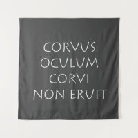 Corvus oculum corvi non éuit