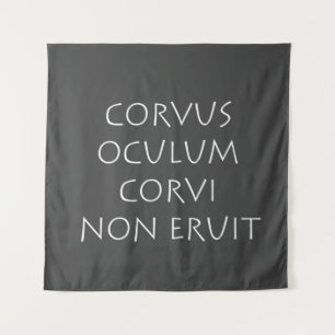 Tenture Corvus oculum corvi non éuit