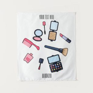 Tenture Cosmétique / maquillage illustration