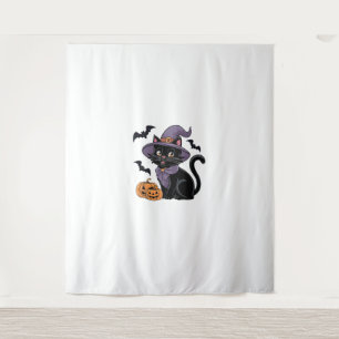 Tenture Costume de sorcière de chauve-souris Citrouille am
