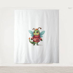 Tenture Cosy Christmas Dragonfly