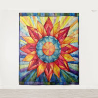 Couette de médaillon Sunburst