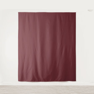 Tenture Couleur rouge Vin solide