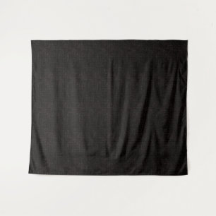 Tenture Couleur solide texturée noire