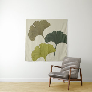 Tenture Couleurs Arrière - plans personnalisables Feuilles