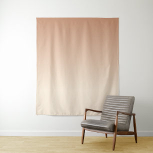 Tenture Couleurs dégradées en laiton blanc et d'époque
