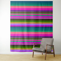 Couverture de fête mexicaine Toile de fond colorée