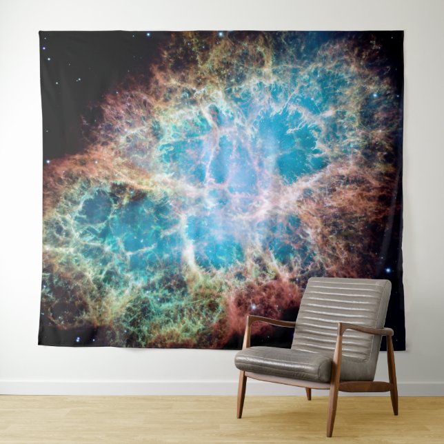 Tenture Crabe Nebula Space photo de la NASA (En situation (horizontale))