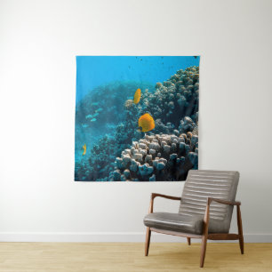 Tenture Créatures marines