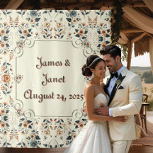 Crème à beurre clair Mariage floral fond