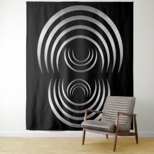 Tenture Crescent Moon Alien Cercle de culture