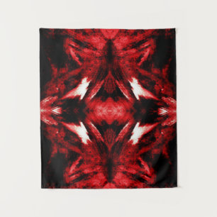 Tenture Crimson Symmetry