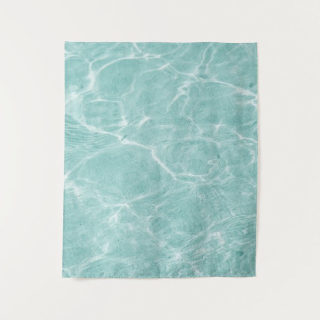 Tenture Crystal Clear Turquoise Ocean Dream #2 #wall  (Devant)