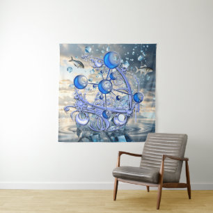 Tenture Crystal Ice Ship