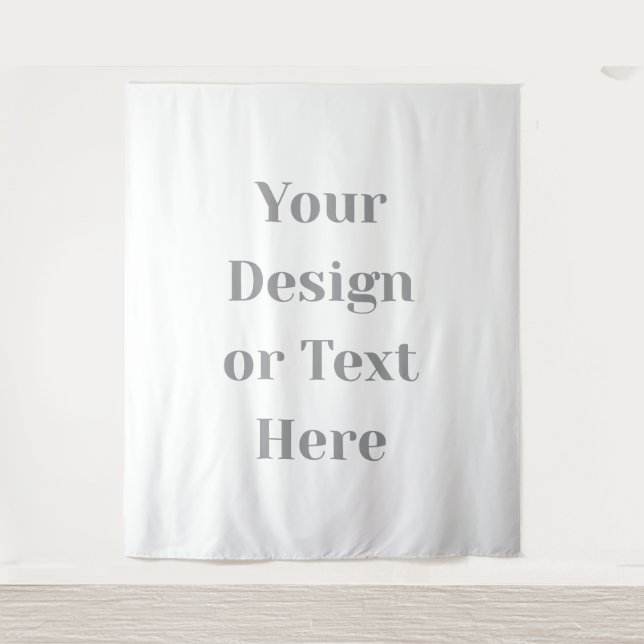 Tenture Customizable Your Design or Text Here Personalized (Devant)