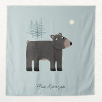 Cute Bear Woodland Personnalisé