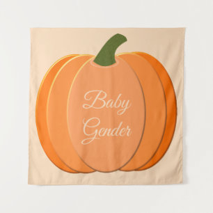 Tenture Cute Orange Genre Neutre Citrouille Personnalisé