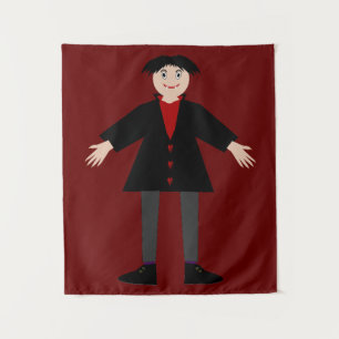Tenture Cute Vampire Halloween