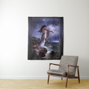 Tenture Décès de Sappho par Miguel Carbonell Selva