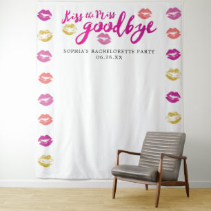 Tenture Décor de fond de fête d'adieu à la demoiselle d'ho