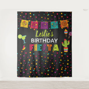 Tenture Décor de fond pour anniversaire Fiesta