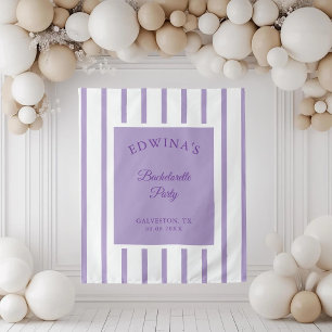 Tenture Décoration de fête de jeune fille personnalisée cô