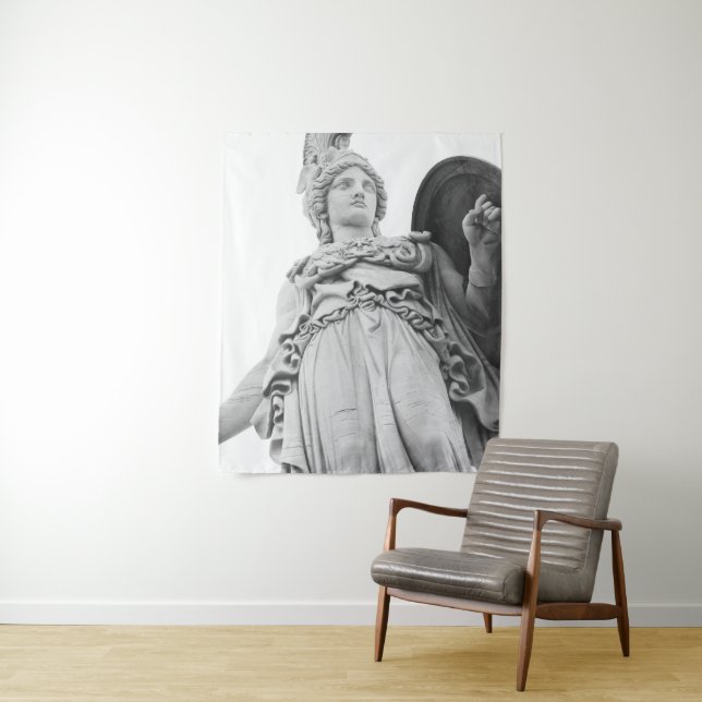 Tenture Déesse Athéna de la Sagesse #3 #wall #art  (En situation)