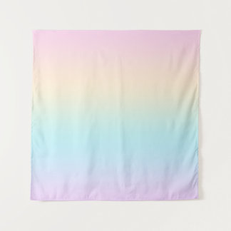 Tenture dégradé de couleur pastel
