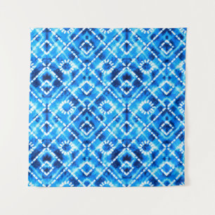 Tenture Denim bleu cravate die texture répéter motif moder