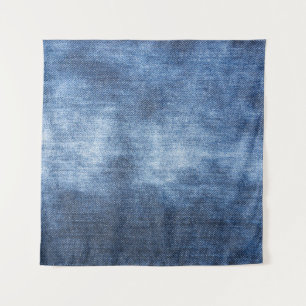 Tenture Denim Texture : Arrière - plan de tissu usé