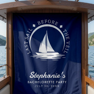 Tenture Dernière voile avant la mariée bleue Party de Bach