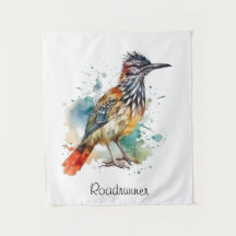 Desert Spirit, Roadrunner en Aquarelle personnalis