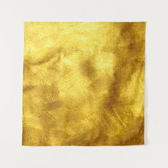 Tenture Design de Texture Dorée Luxueux (Devant)