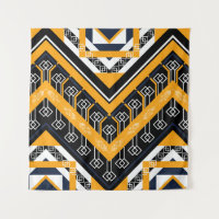 Dessi traditionnel motif oriental géométrique
