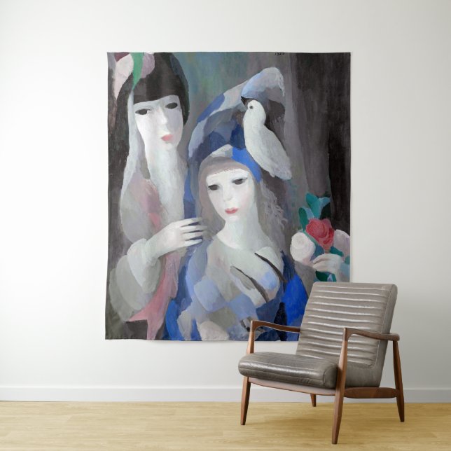 Tenture Deux dame et une colombe, Marie Laurencin (En situation)