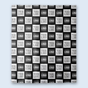 Tenture Deux logos ou images Motif répétitif
